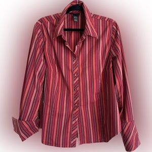 Plus size button down shirt